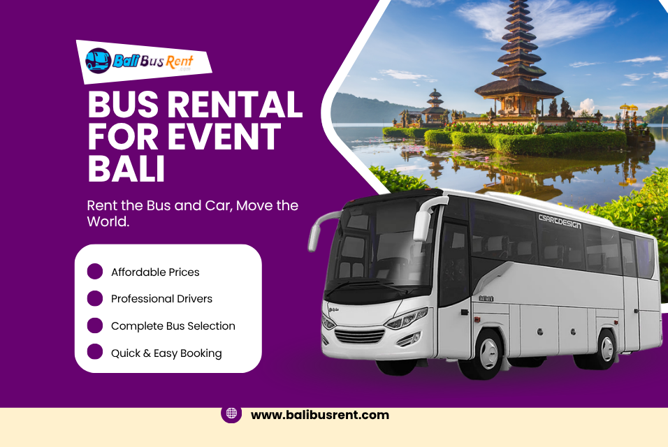 bus rental for event bali