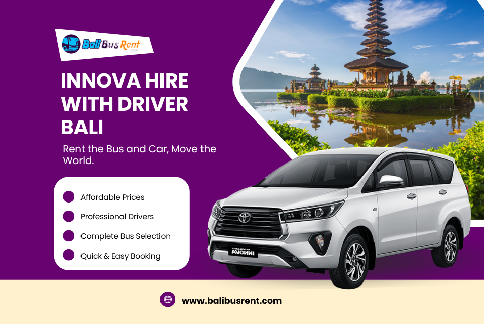 innova hire with driver bali