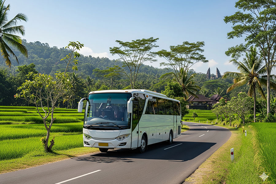 bali bus, bali bus rent