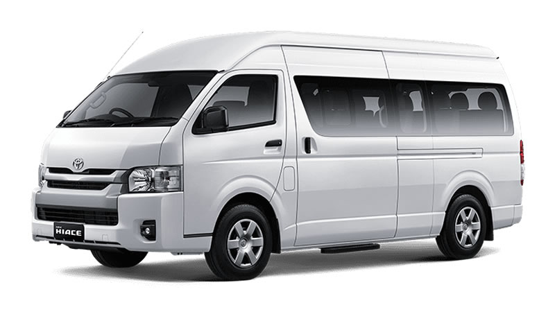 Hiace Commuter are very comfortable and the perfect accompaniment to your group trip during a vacation in Bali. Toyota HiAce only rented with a driver and petrol, ready to escort in accordance with the purpose of your excursions for tour and holiday in Bali.